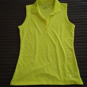 Nike women's sleeveless golf polo shirt
